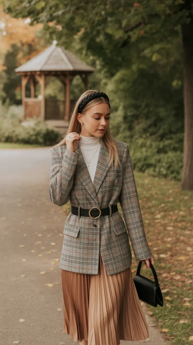 spring preppy outfits 2026 Editorial Prep with Classic Textures