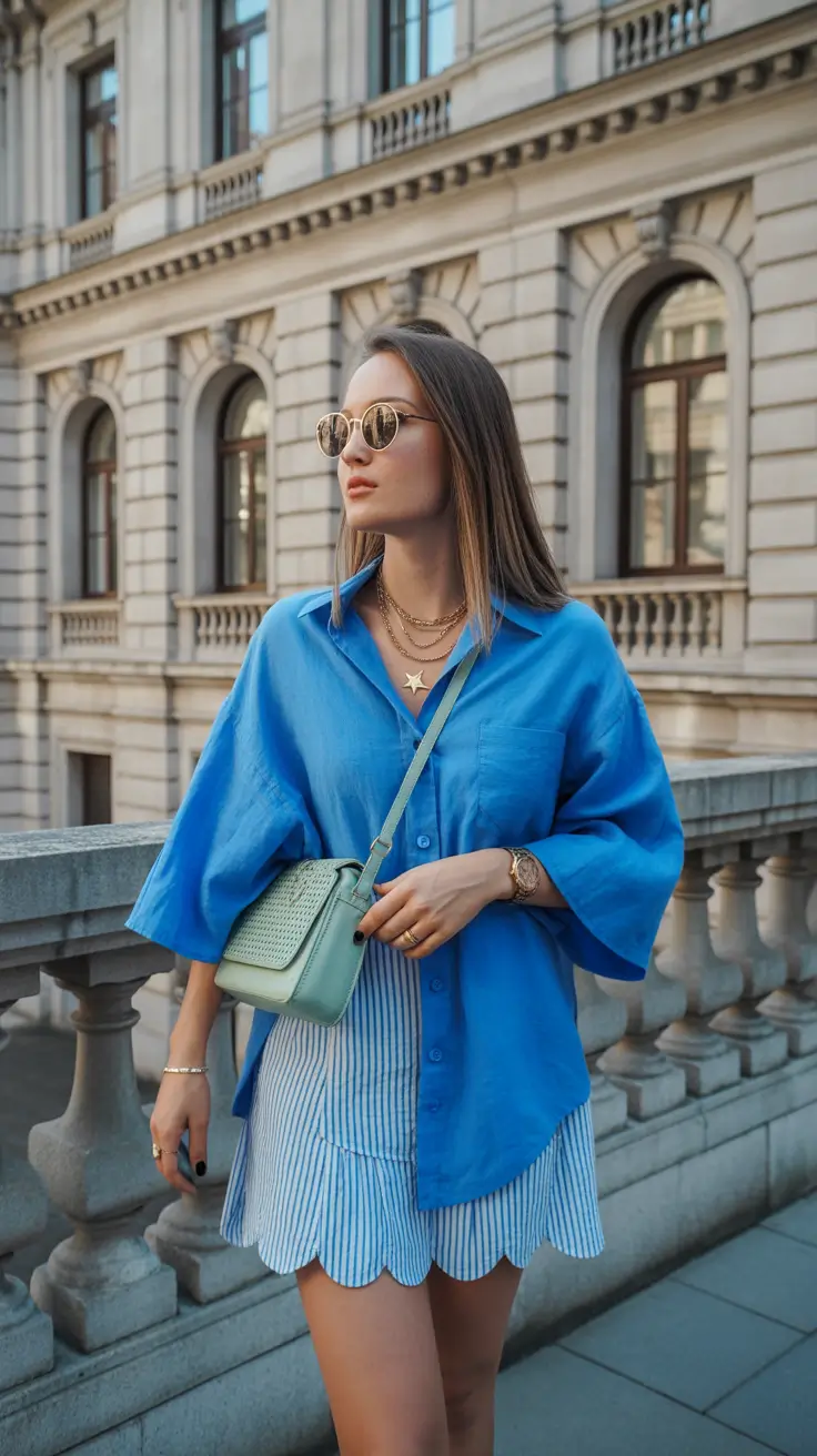 spring vacation outfits 2026 - Blue City Layers for Elevated Wanderings