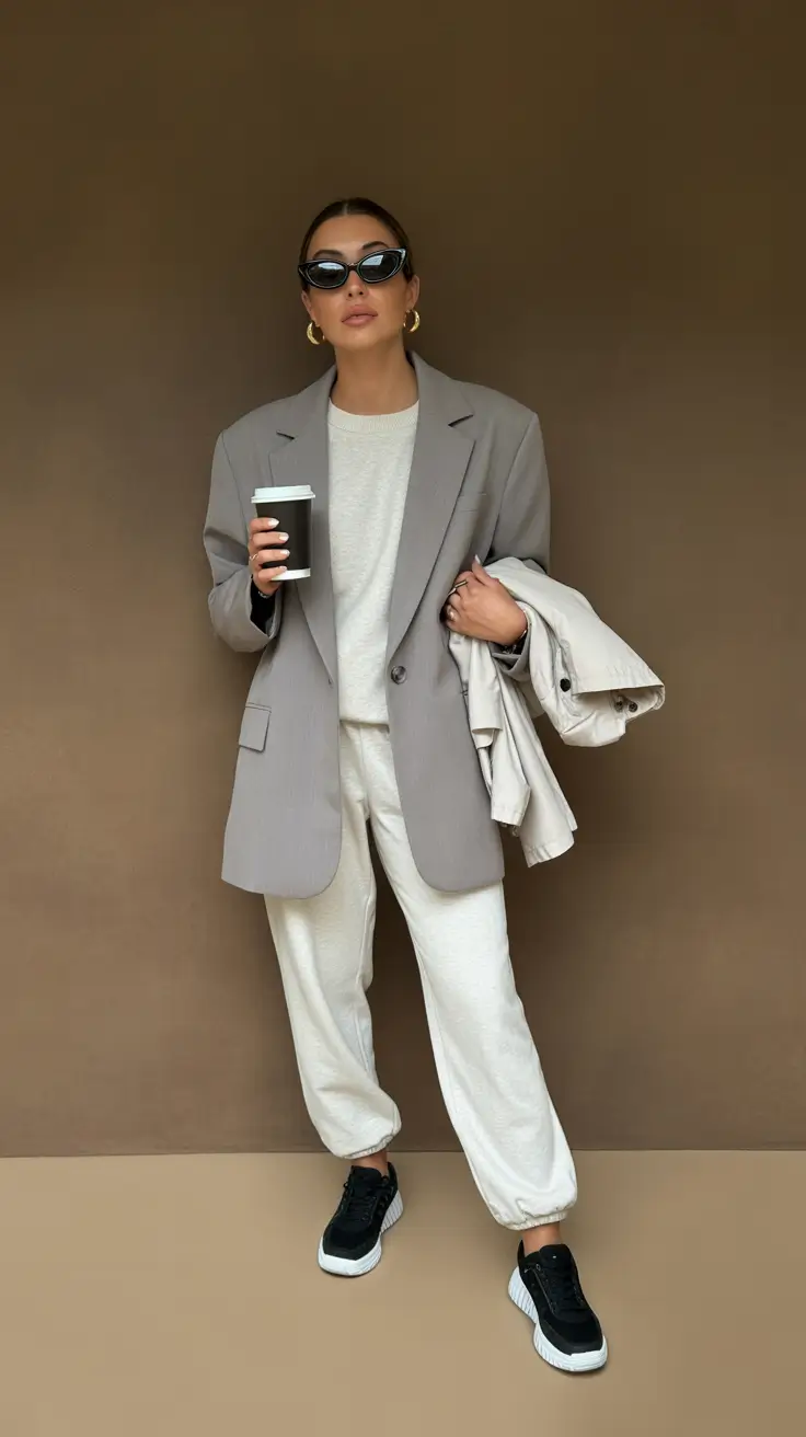 spring blazer outfits 2026 Cozy Layers for Slow Spring Mornings