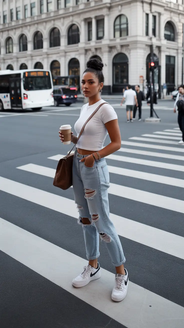 trending spring travel outfits 2026 Effortless City Cool for European Crosswalk Moments