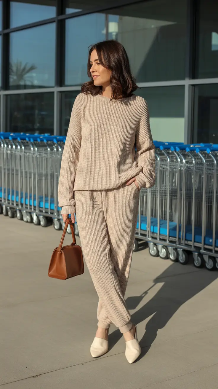 trending spring travel outfits 2026 Soft Neutrals for Slow Mornings Abroad