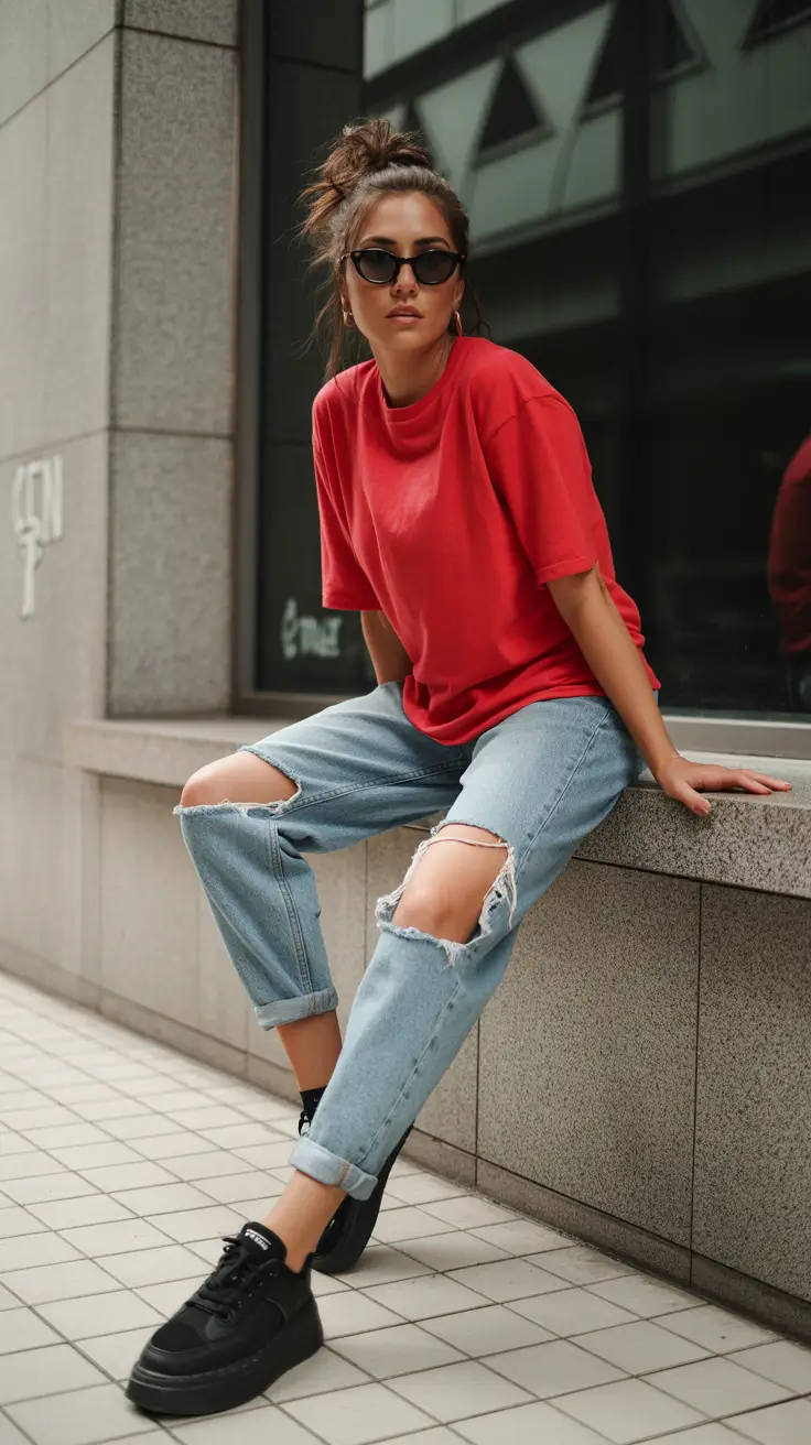 trending spring travel outfits 2026 Bold Streetwear Energy for Urban Spring Adventures