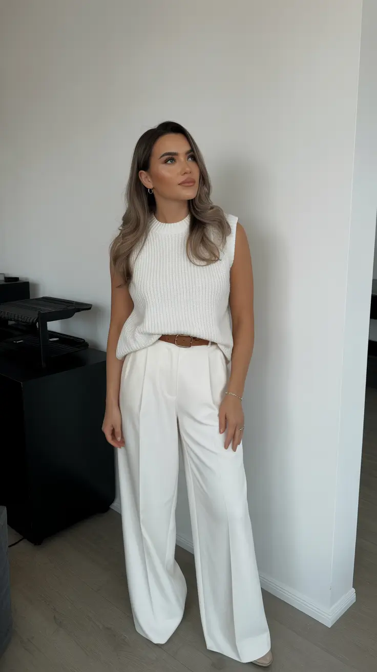 spring-office-outfits-women-2026-Soft-White-Minimal