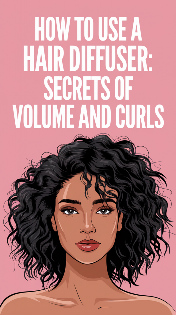 How to Use a Hair Diffuser: Secrets for Stunning Volume and Defined Curls