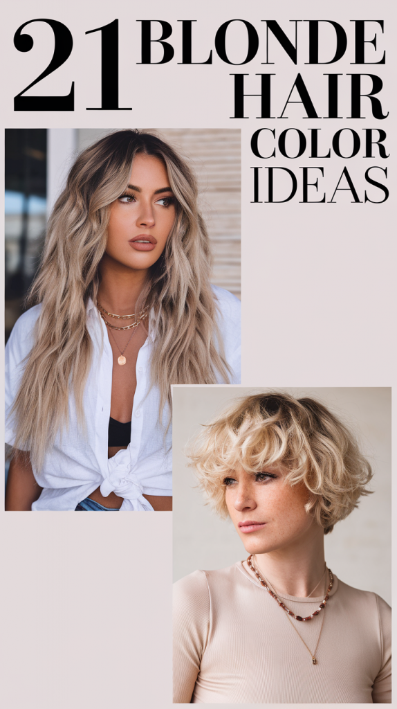 Blonde Hair Color 21 Ideas 2025