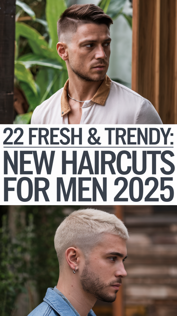 Fresh & Trendy: New Haircuts for Men 2025 – 22 Stylish Ideas for Every Look