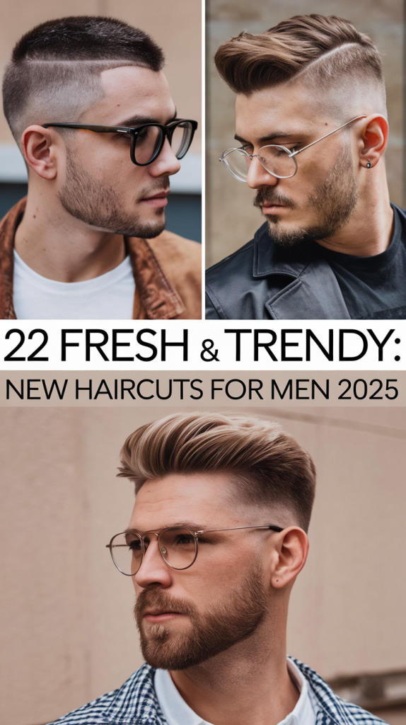 Fresh & Trendy: New Haircuts for Men 2025 – 22 Stylish Ideas for Every Look