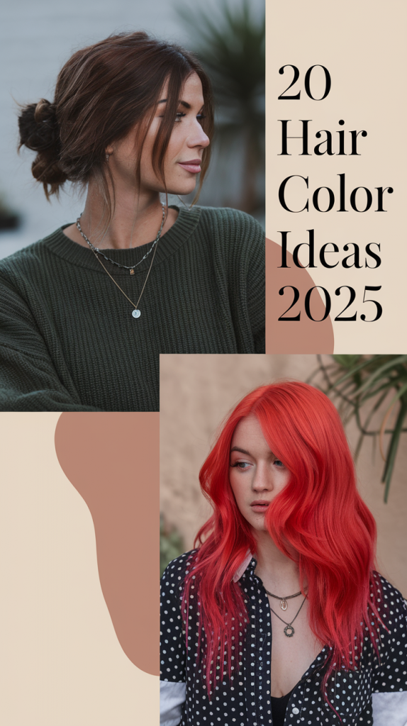 Hair Color 20 Ideas 2025: Inspiring Styles for Every Taste