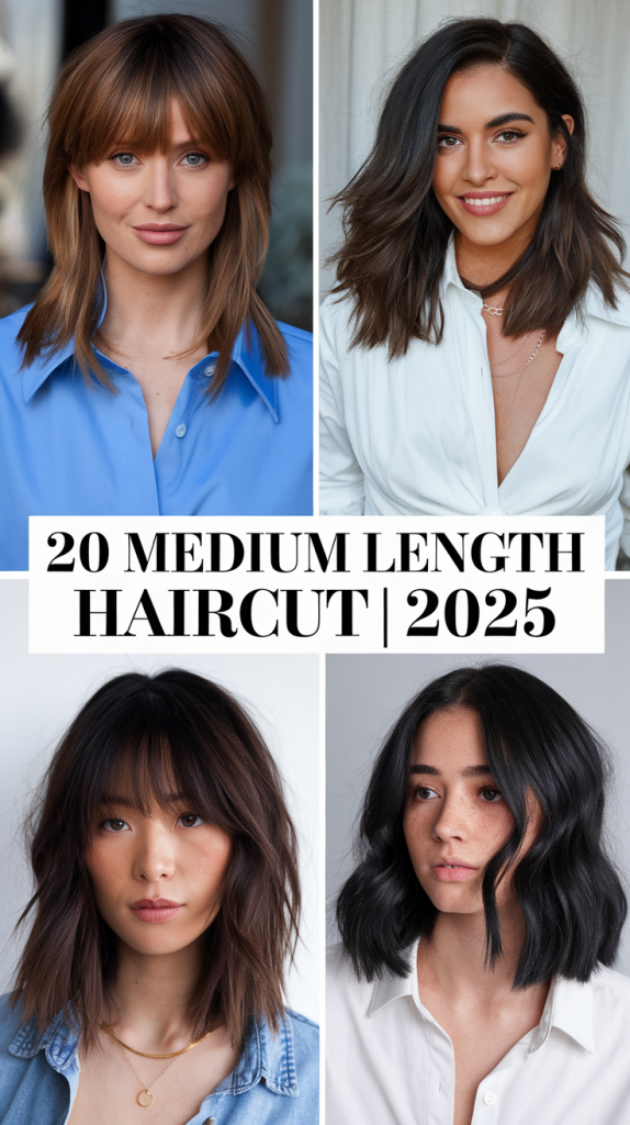 Medium Length Haircut 2025: Effortless Styles for Every Look 20 Ideas