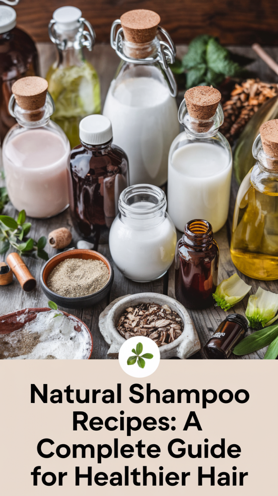 Natural Shampoo Recipes: A Complete Guide to DIY Hair Care