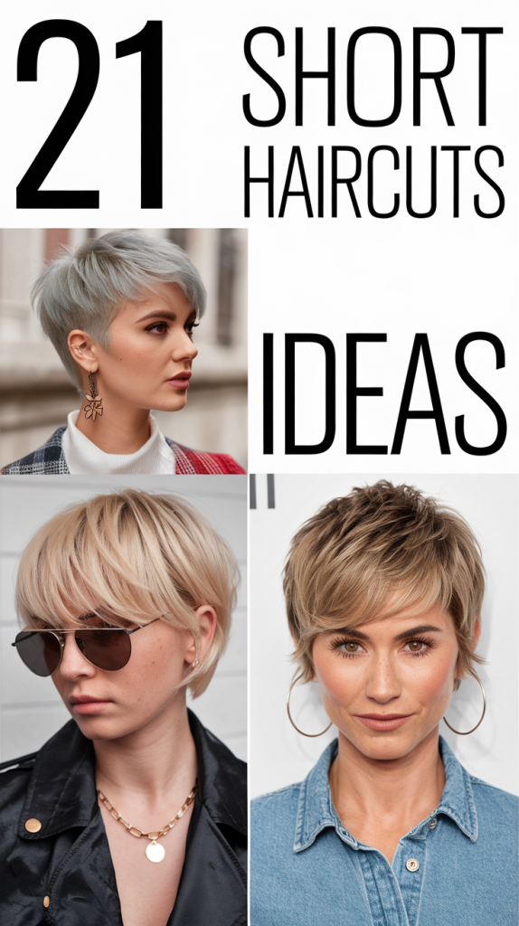 Short Haircuts Ideas 2025: Chic and Trendy Styles to Try Now 21 Ideas