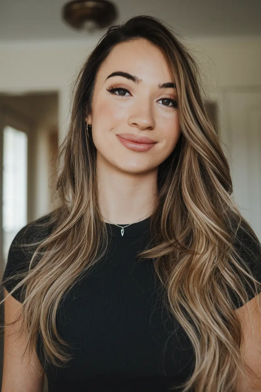 Best Fall Hair Colors for Warm Skin Tones 2025 - Toffee Blonde with Natural Roots