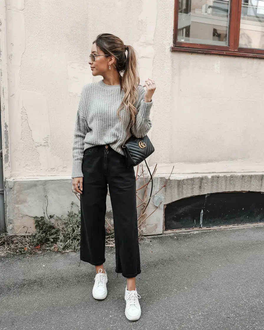 early fall outfits ideas 2025+Weekend Comfort, Polished Mood