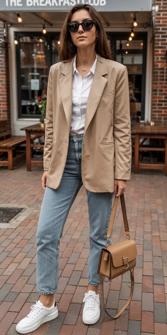early fall outfits ideas 2025+Elevated Casual, But Make It Brunch