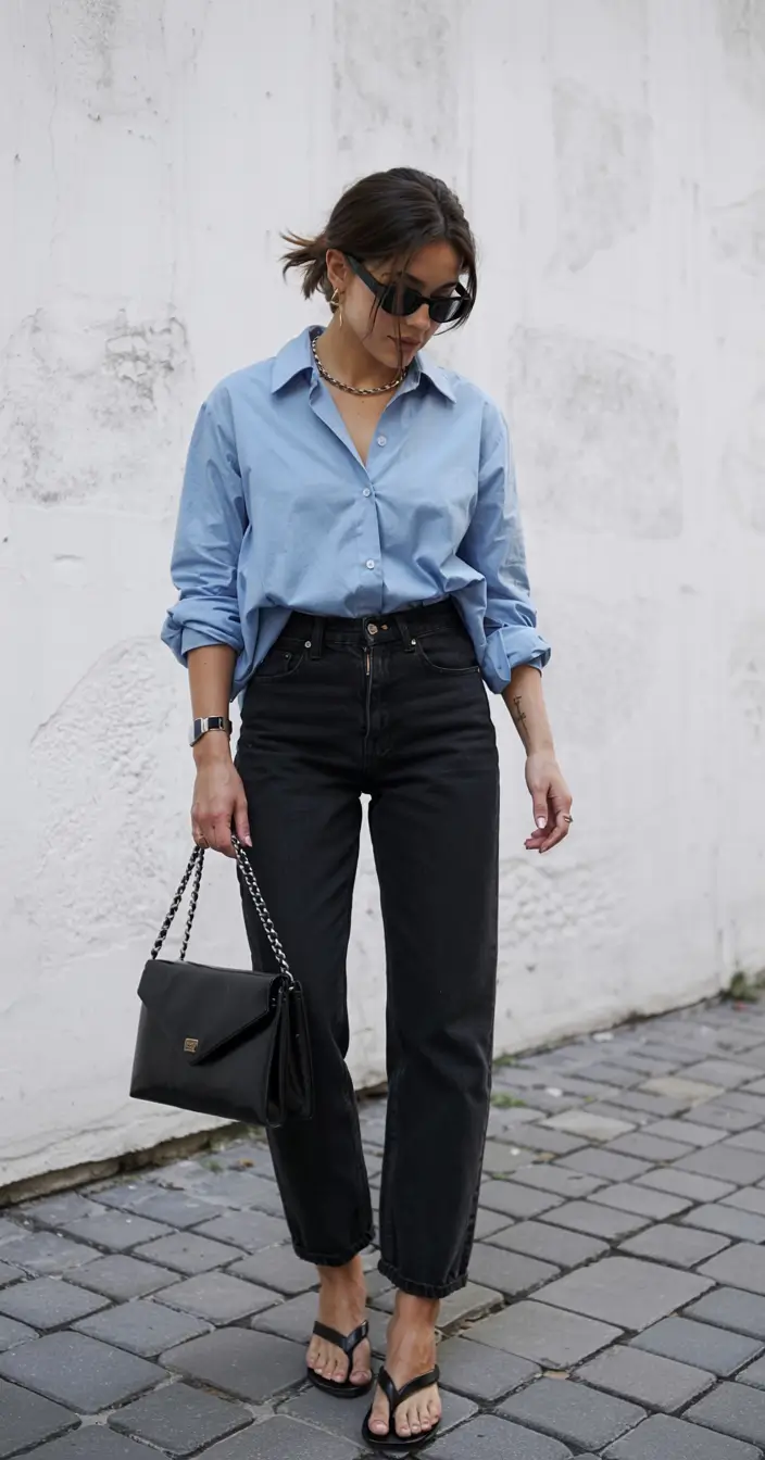 early fall outfits ideas 2025+Office Boyfriend Blues