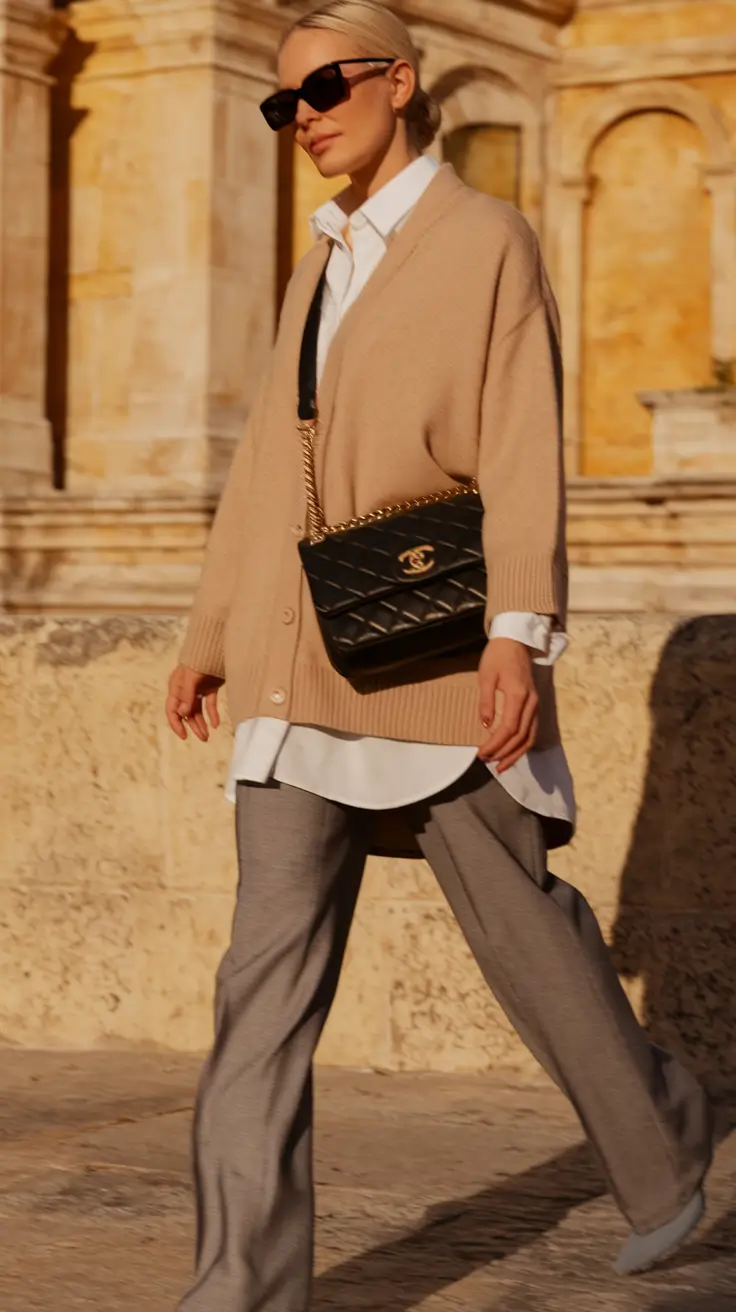 fall business casual outfits ideas 2025 Cozy-Chic Layers with Timeless Appeal
