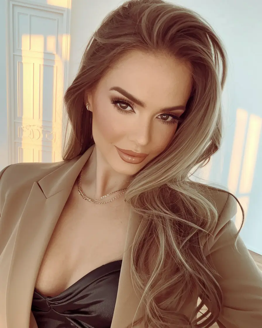 Fall hair color ideas 2025 Neutral Mushroom Blonde with Fall-Worthy Depth