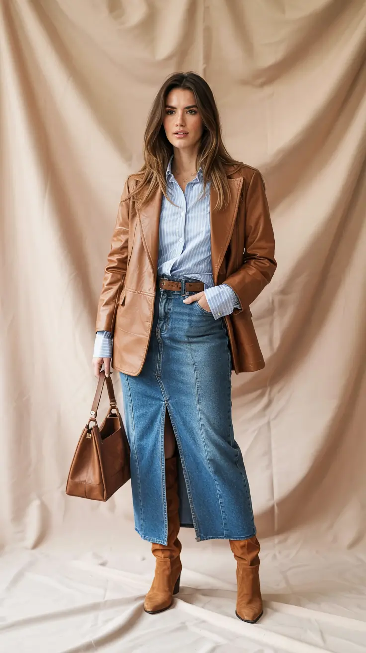fall outfits ideas 2025 Western Touches, City Roots