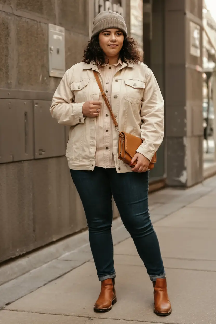 fall plus size outfits ideas 2025 Casual Utility With a City Edge