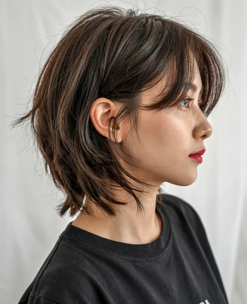 fall short haircut Soft Waves and Subtle Volume for Everyday Ease