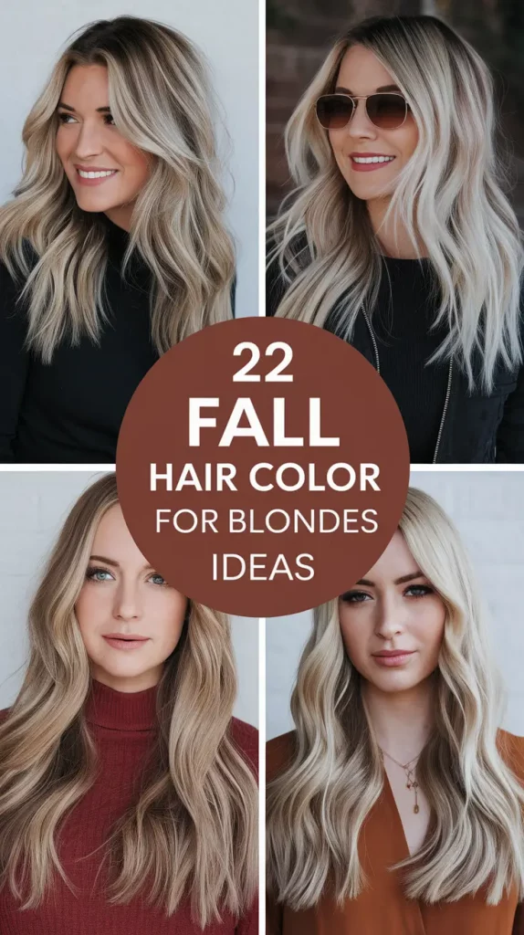 Fall Hair Color for Blondes Ideas 2025 That Feel Fresh, Rich, and Completely Wearable