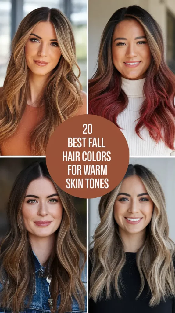 Best Fall Hair Colors for Warm Skin Tones 2025: Rich & Radiant Ideas for Deep Autumn Beauty