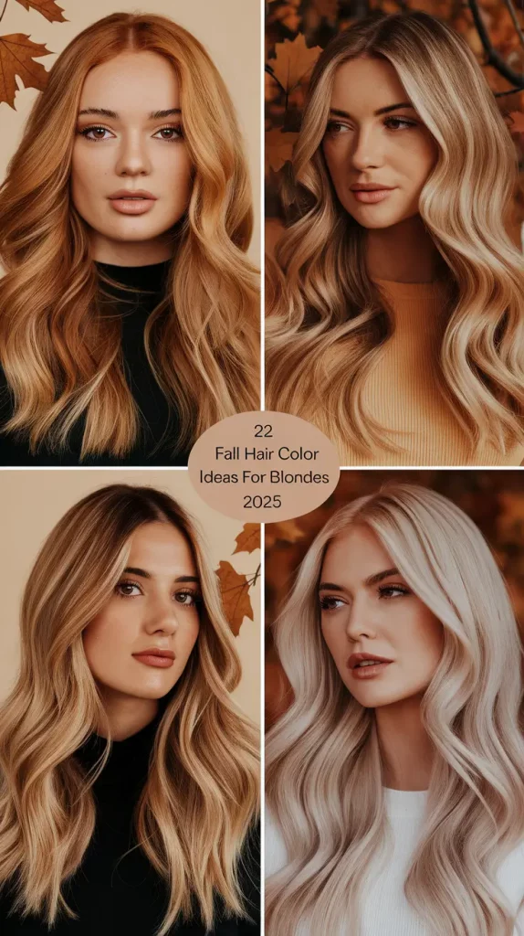 Fall Hair Color for Blondes Ideas 2025 That Feel Fresh, Rich, and Completely Wearable