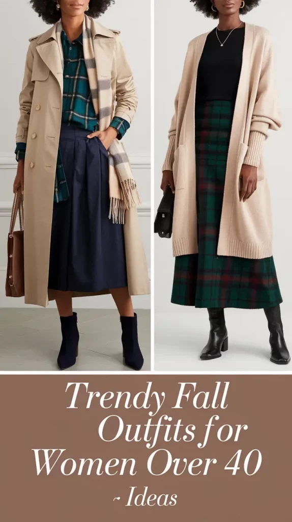 Trendy Fall Outfits for Women Over 40 – Stylish and Classy Ideas 2025