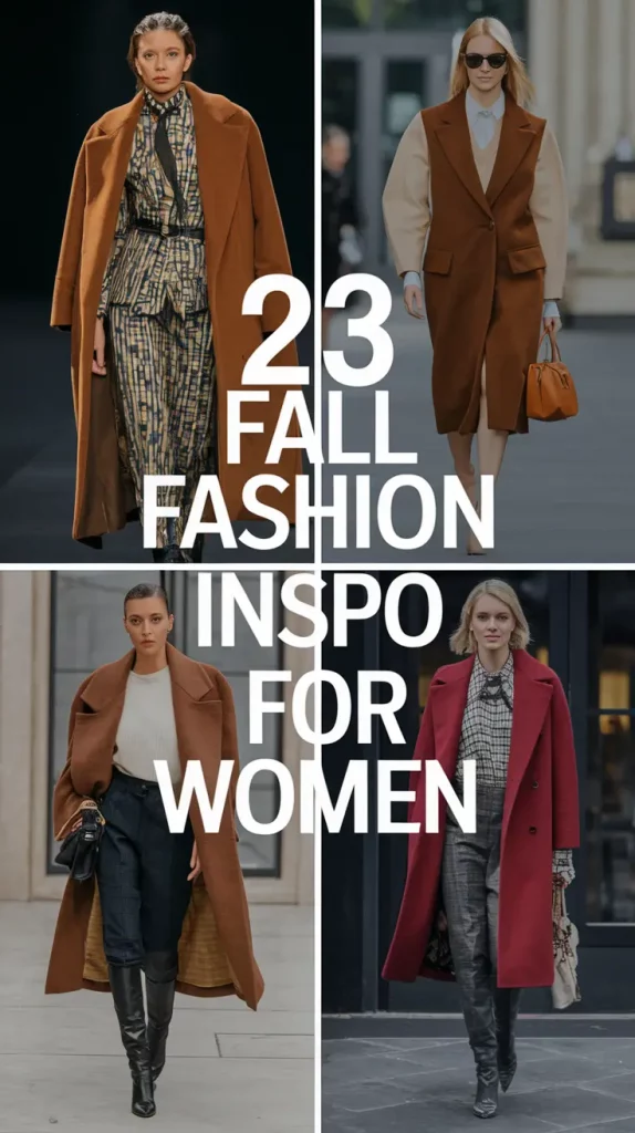 Fall Fashion Inspo for Women 2025: Fresh & Wearable Looks for Every Style