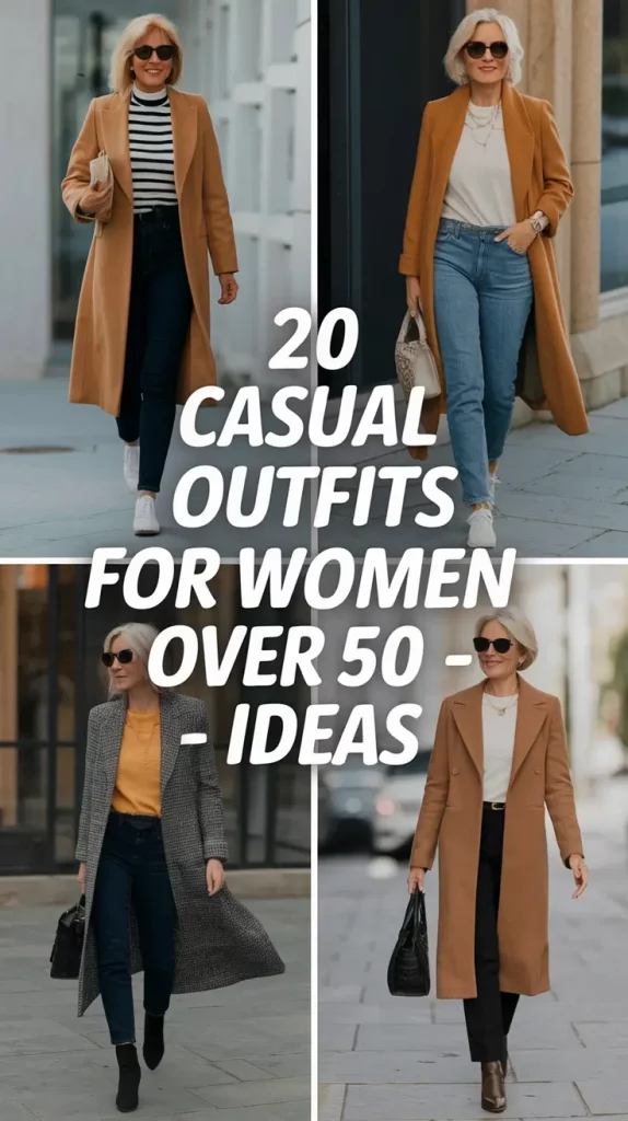 Effortlessly Stylish: Casual Fall Outfits for Women Over 50 – Ideas 2025