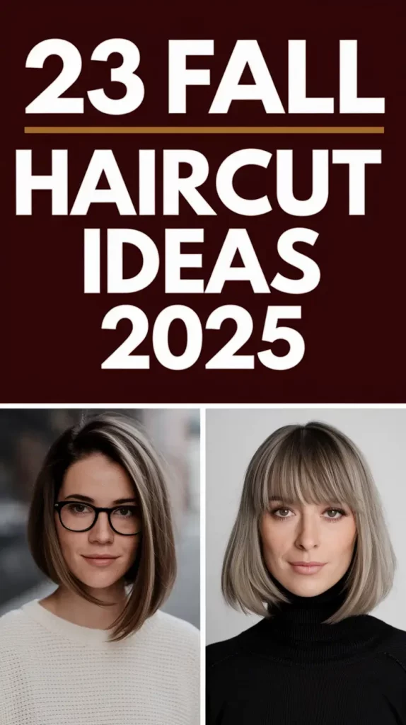 Fall Bob Haircut Ideas 2025 That Are Cute, Chic, and Totally Wearable