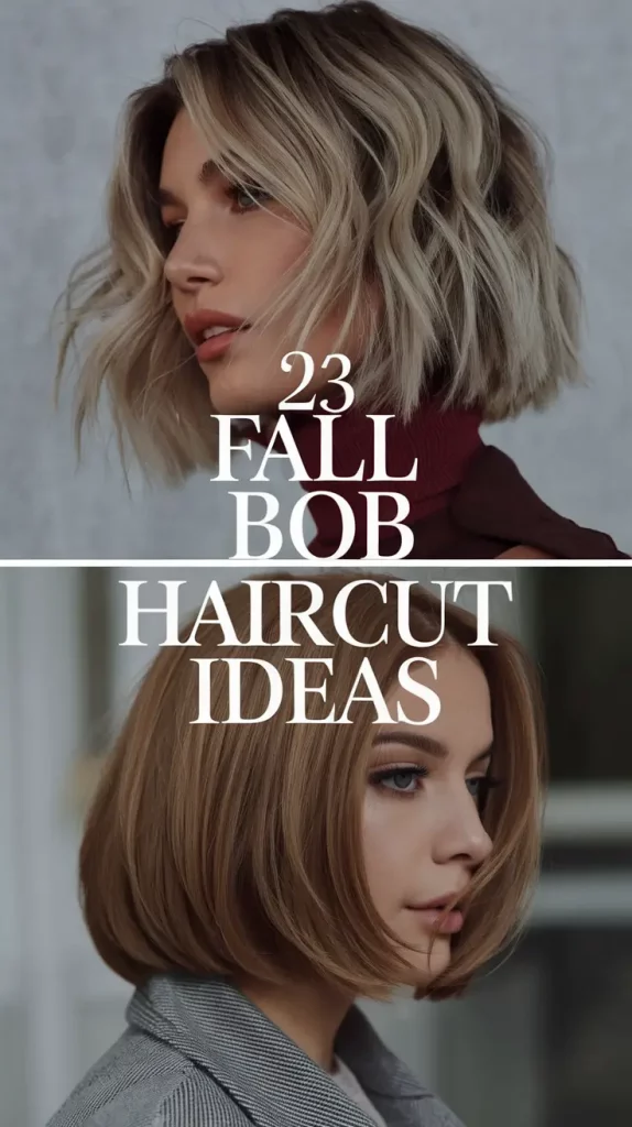 Fall Bob Haircut Ideas 2025 That Are Cute, Chic, and Totally Wearable