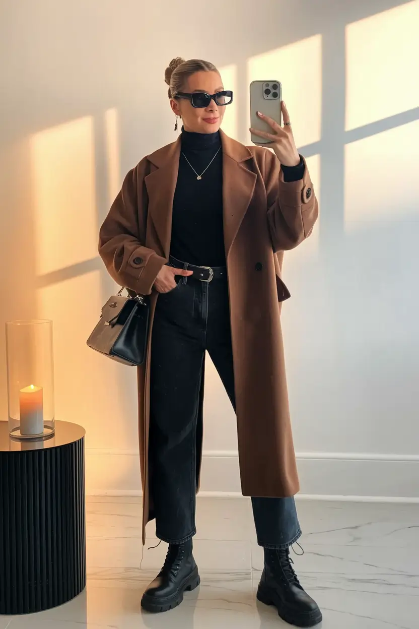 summer to fall transition outfits ideas 2025 Coffee Tones with Quiet Strength