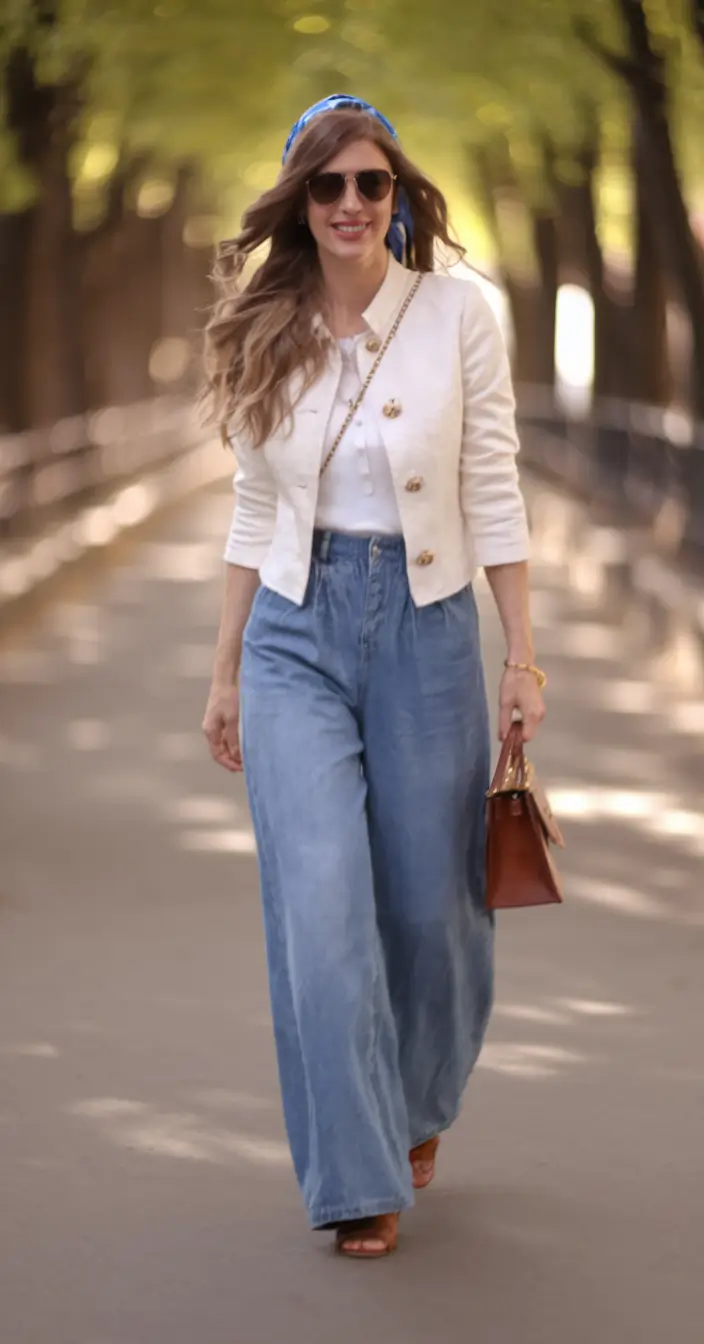 summer to fall transition outfits ideas 2025 Parisian Prep, But Make It Fall
