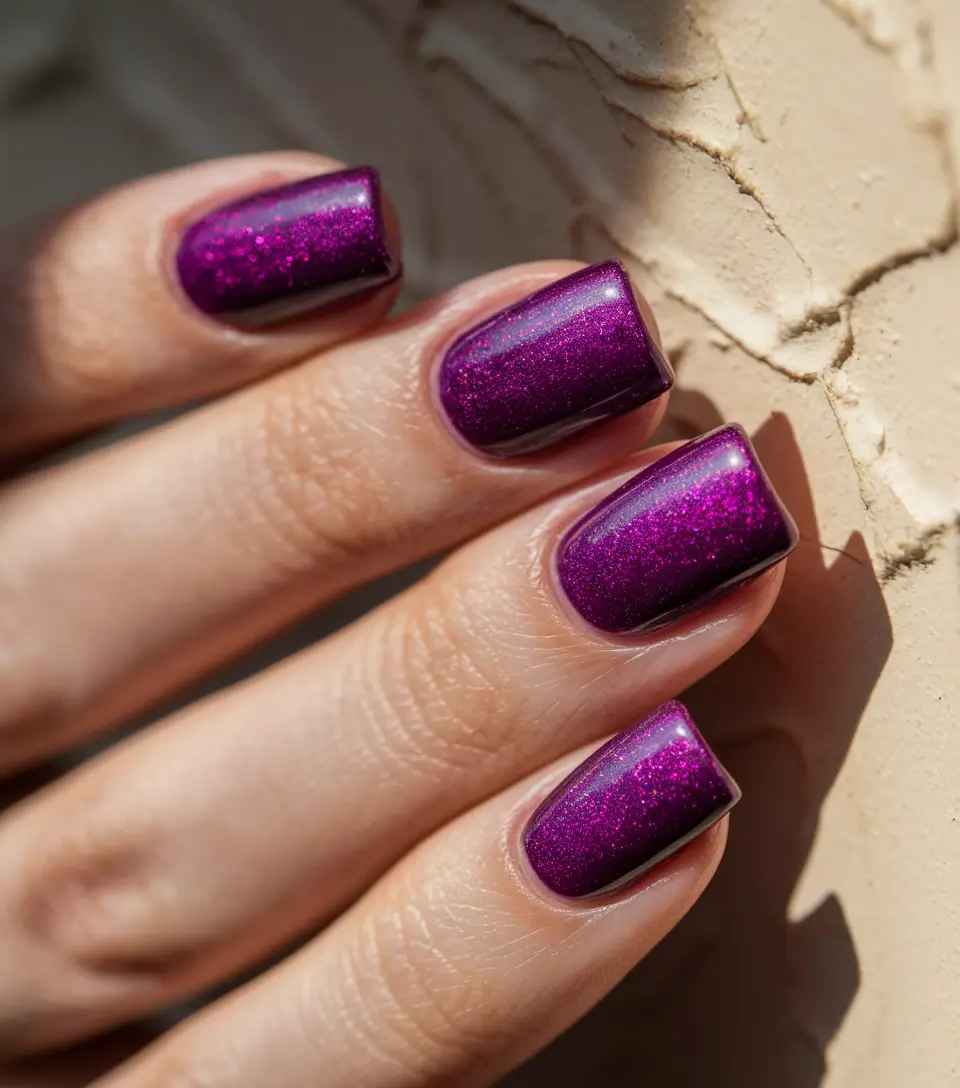 autumn nails colors fall shades plum