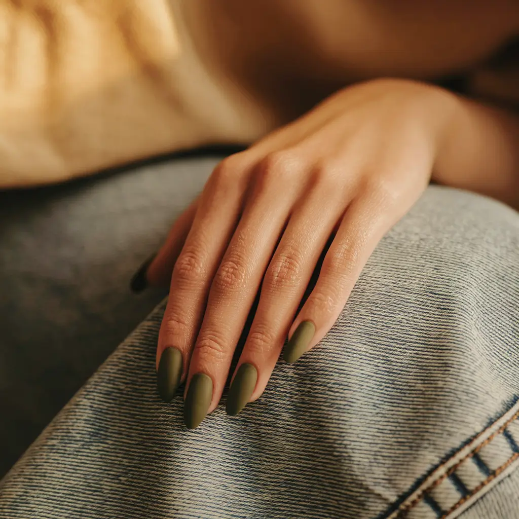 autumn nails colors fall shades olive