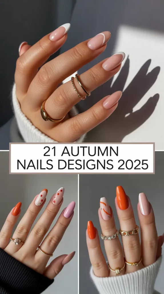 Autumn Nails Designs 2025: Fresh Ideas in Brown, Green, and Orange for Every Style