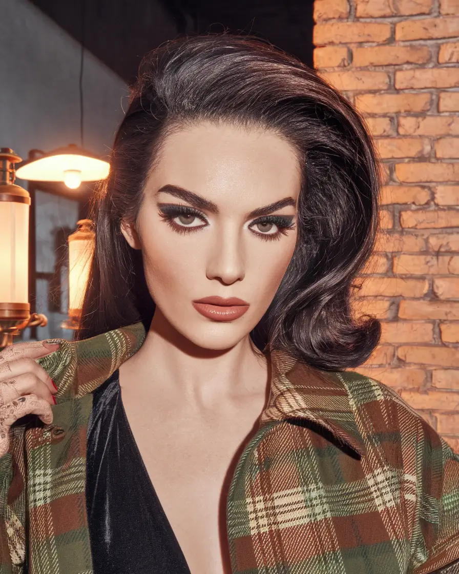 easy fall hairstyles ideas 2025 Voluminous Retro Waves