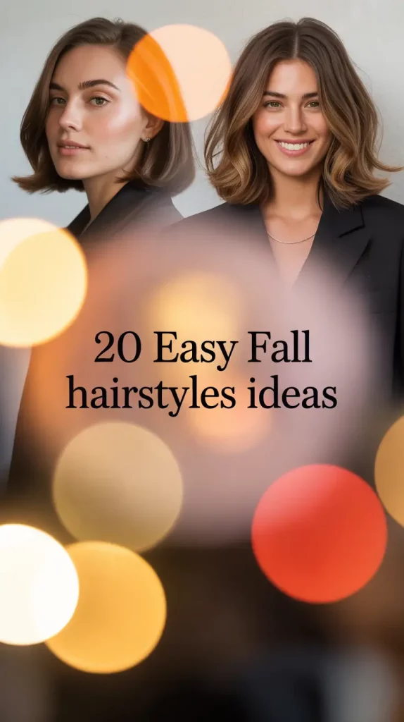 Easy Fall Hairstyles Ideas 2025: Cute & Trendy Looks for Every Hair Type