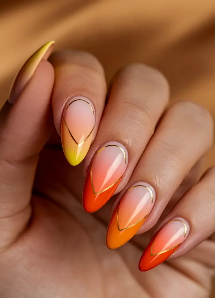 Fall Acrylic Nails: Short and Long Ideas 2025 for Classy Autumn Looks