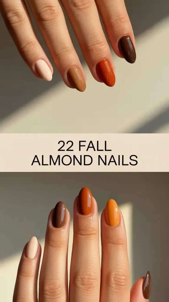 Fall Almond Nails 2025: Trendy Designs, Colors & Inspo for the New Season