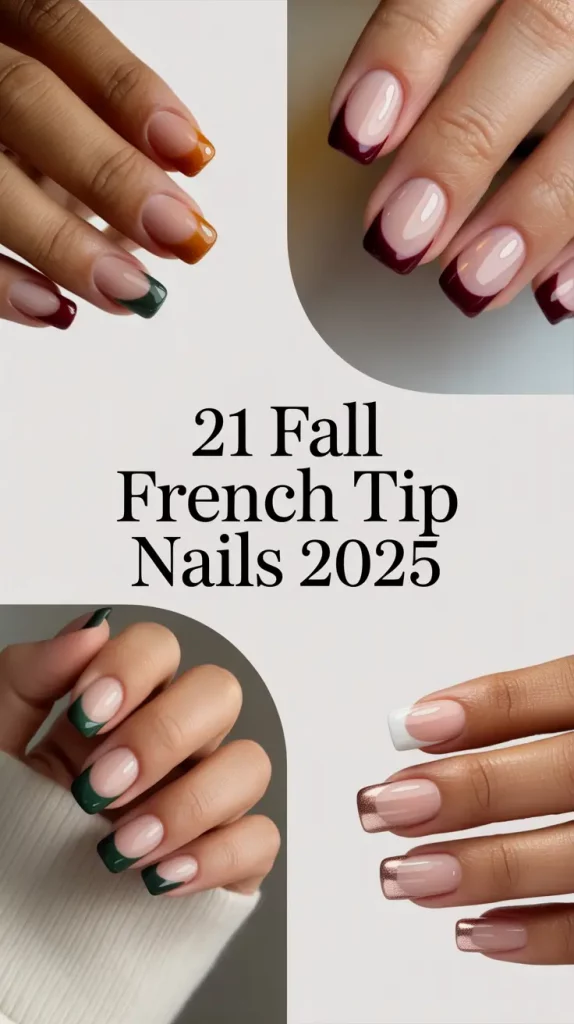 Fall French Tip Nails 2025: Classy & Trendy Designs for Every Style