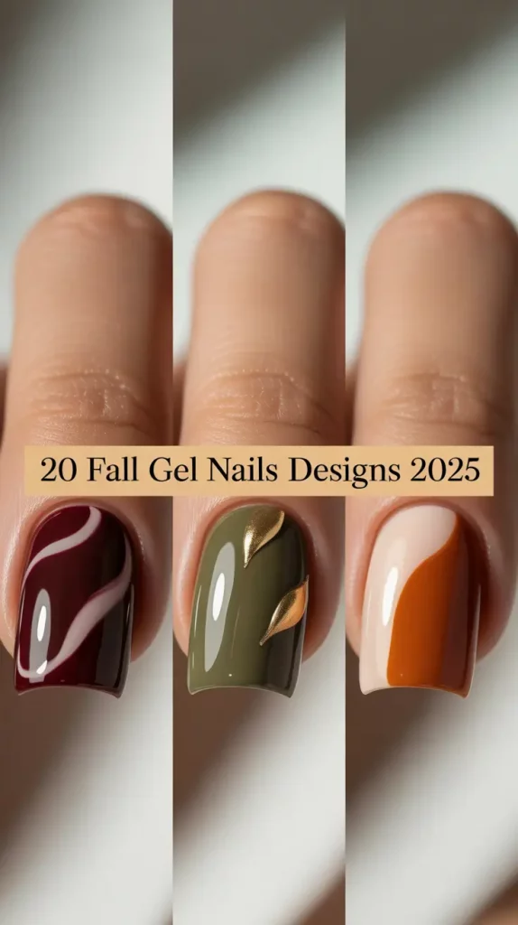 Fall Gel Nails Designs 2025: Trendy Autumn Colors, Styles & Fresh Ideas