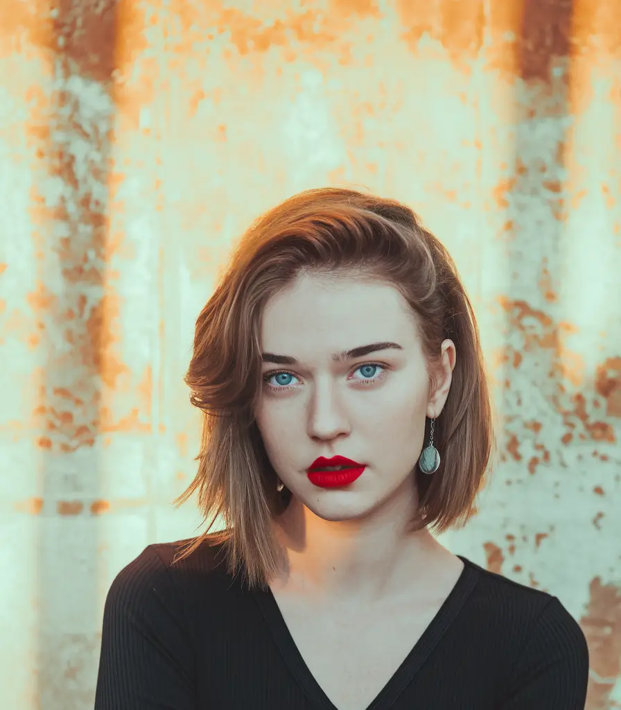 fall hairstyle for medium hair 2025 Windswept Volume with Casual Layers