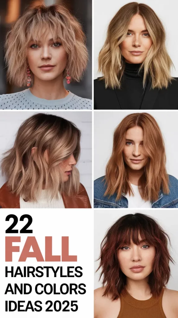 Fall Hairstyles and Colors Ideas 2025: Chic Cuts, Fresh Tones & Inspiration for Every Length