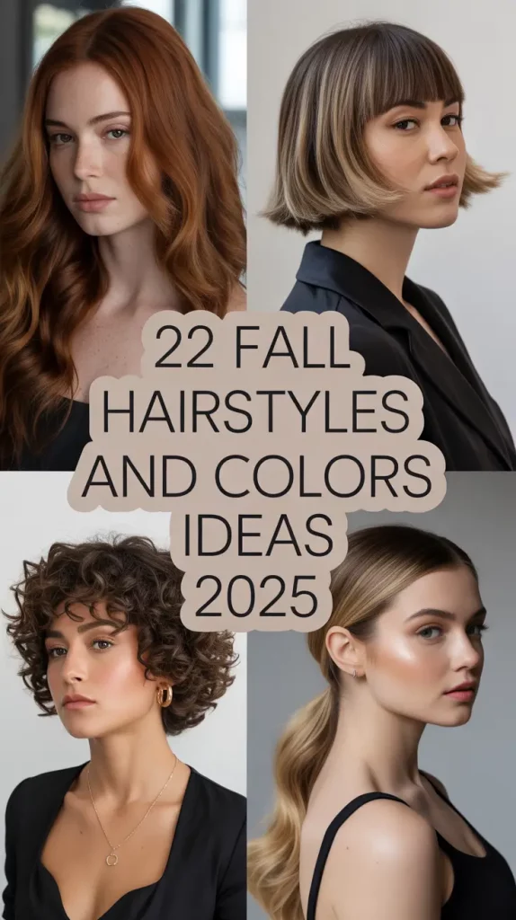 Fall Hairstyles and Colors Ideas 2025: Chic Cuts, Fresh Tones & Inspiration for Every Length