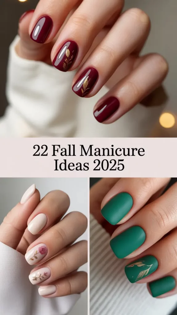 Fall Manicure Ideas 2025: Stylish Trends for Short Nails and Autumn Colors