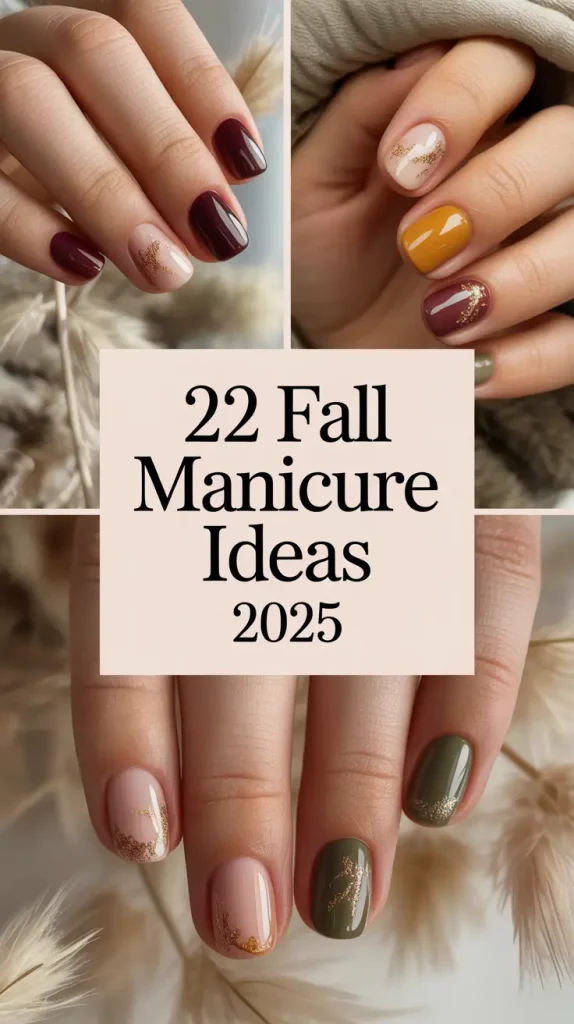 Fall Manicure Ideas 2025: Stylish Trends for Short Nails and Autumn Colors