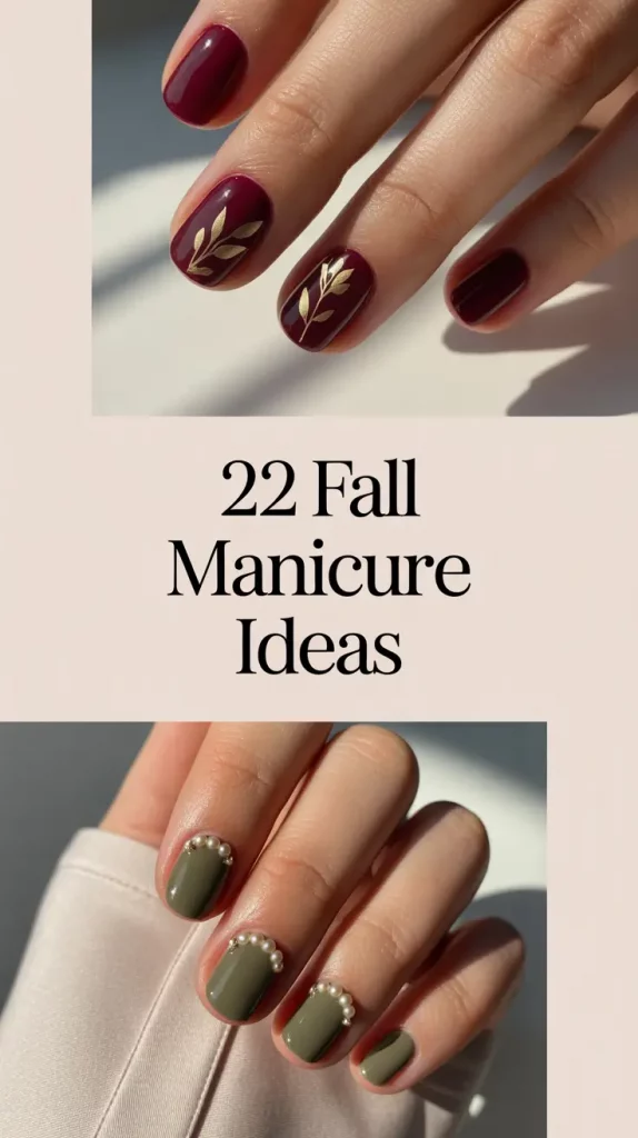 Fall Manicure Ideas 2025: Stylish Trends for Short Nails and Autumn Colors