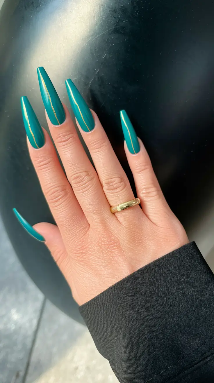 fall nail colors fair skin Emerald Lines of Elegance